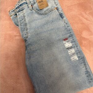 Levi's Women's High Rise Jeans in Light Blue